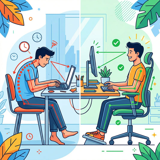 5 Erros de Ergonomia que Quase Todo Mundo Comete no Home Office (e Como Corrigir Hoje)