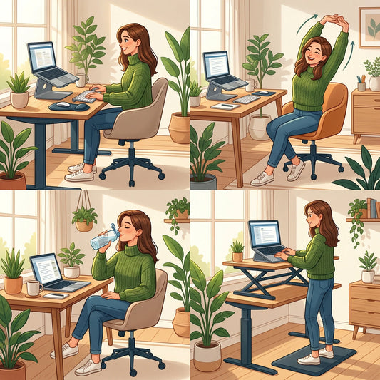 Como Montar uma Rotina de Home Office que Não Destrua Seu Corpo até o Fim da Semana