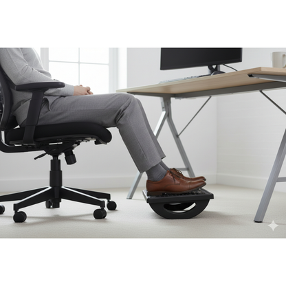 Apoio Para Pés Ergonômico Descanso Resistente Escritório