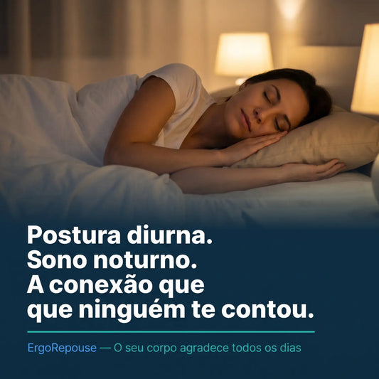 Assento Postural Ergonômico ErgoRepouse | Corretor Postura  Cadeira Home Office + Protocolo Postura & Sono Grátis