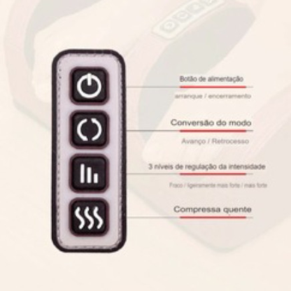 Massageador Elétrico De Pé Massagem Relaxante Terapêutica Anti Stress Premium